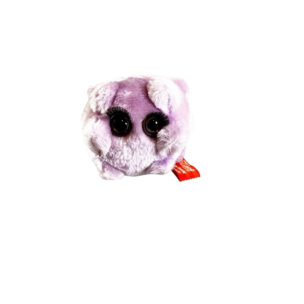 Giant Microbes Mono Kissing Disease Stuffed Mini Toy Plush Weird Purple Lashes